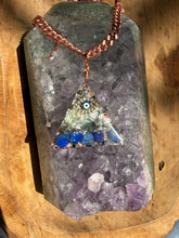 Load image into Gallery viewer, Ancient Protection Pyramid Pendant