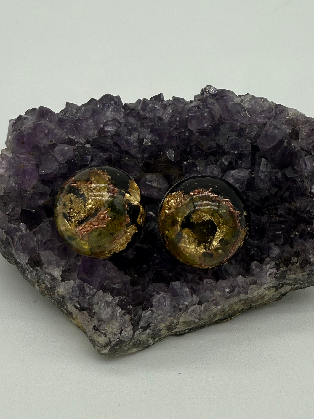 Peridot Prosperity Studs